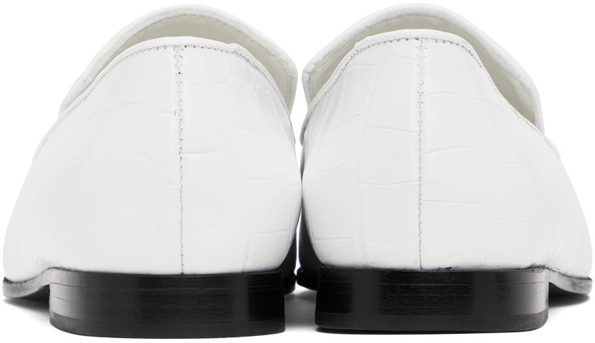 TOTEME 'The Croco Oval' Loafers