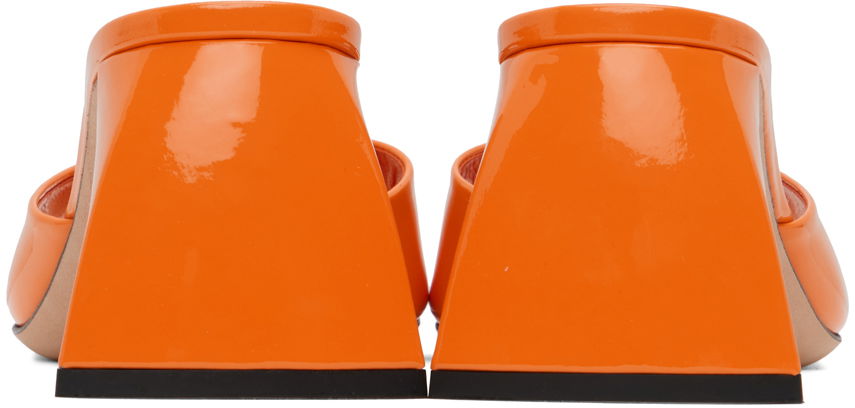 Tenisky a topánky BY FAR BY FAR Romy Open Toe Heeled Sandals Oranžová | 23CRROMYMORP, 1