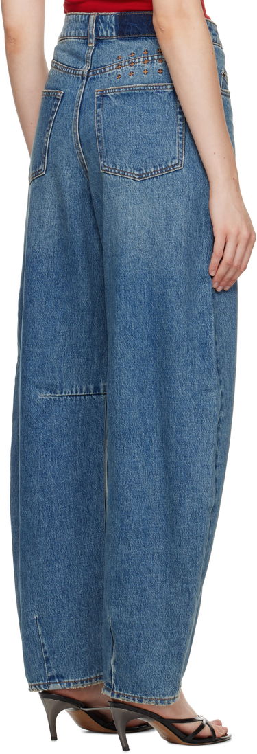 Džínsy Ksubi Barrel Jeans Modrá | WPF25DJ027, 2