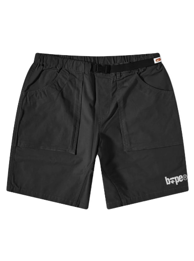 Šortky BAPE Climbing Short Black Čierna | 001SPJ301001M-BLK