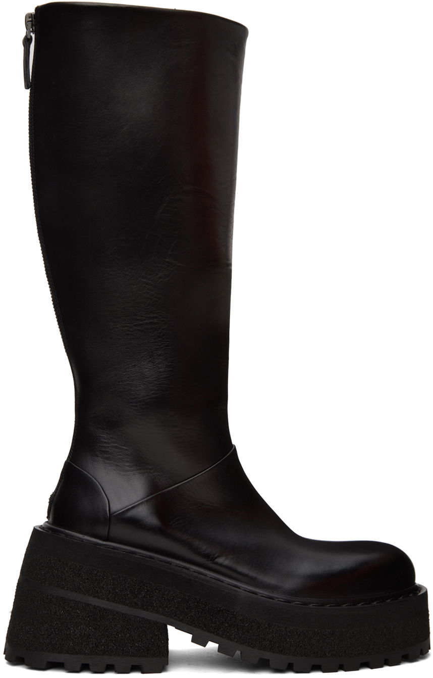 Oblečenie Marsèll Marsèll Carretta Platform Boots Čierna | MW6024 118, 0