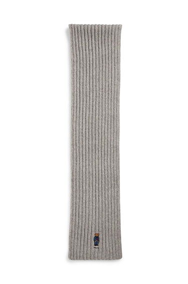 Šál Polo by Ralph Lauren Scarf Knitted Šedá | 455931877, 1