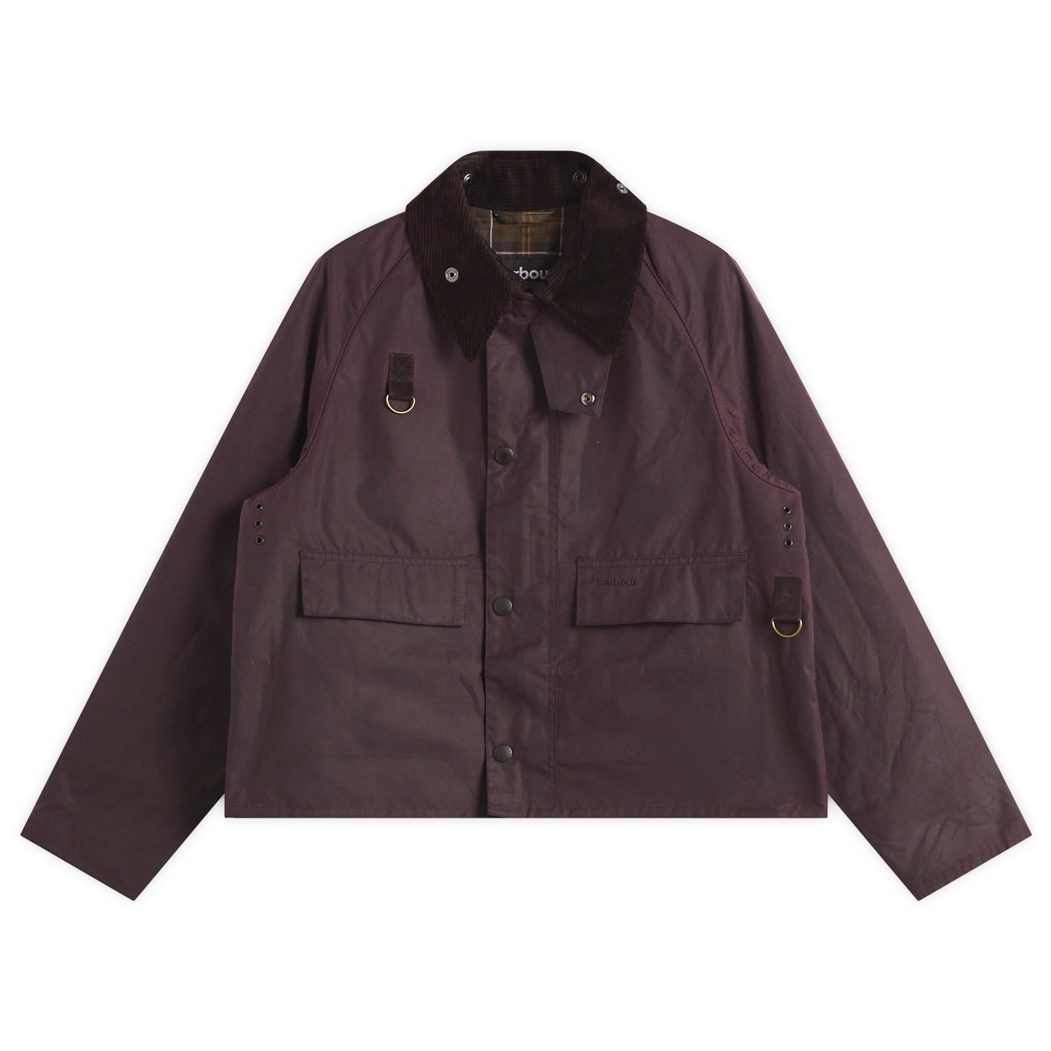 Bunda Barbour Men's Spey Wax Jacket Size Large Vínová | MWX1212RE91, 1