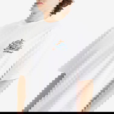 Tričko Off-White Off-White Fresco Arrow Skate T-Shirt, Size Large Biela | OMAA120S25JER0030110, 5