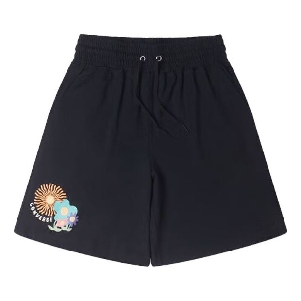 Šortky Converse Converse Grow Together Knit Shorts Čierna | 10025446-A02