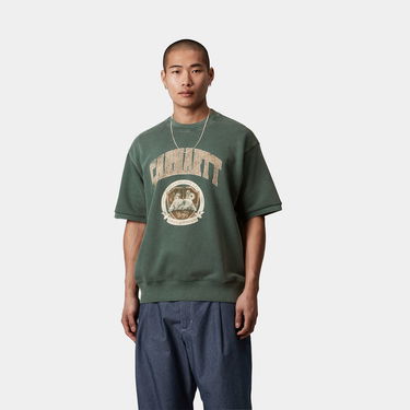 Sveter Carhartt WIP Carhartt WIP Library Short Sleeve Sweatshirt Zelené | I034727_9, 0