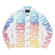 Snake Denim Trucker Jacket by HYSTERIC GLAMOUR