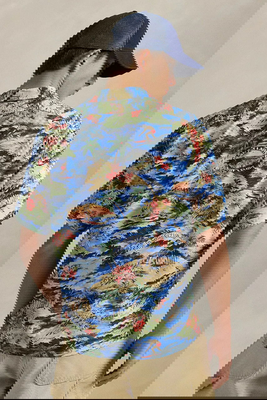 Košeľa Polo by Ralph Lauren Polo Beach Club Pacific Coast Tropical Print Sport Shirt Regular Fit Rôznofarebný | 710964795, 1