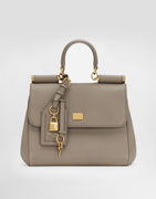 Dolce & Gabbana My Sicily Plongé Calfskin Top Handle Bag