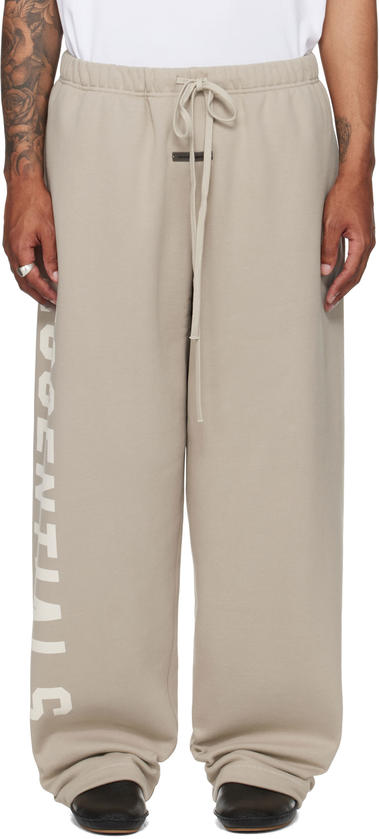 Tepláky Fear of God ESSENTIALS Fleece Lounge Sweatpants Béžová | 130SP254321F, 0
