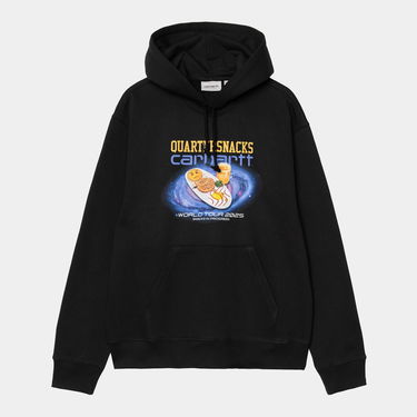Mikina Carhartt WIP Quartersnacks World Tour 2025 Hoodie Čierna | I036113_6, 0