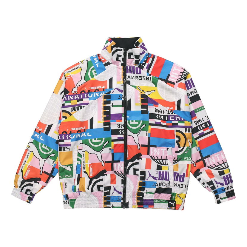 Vetrovka Puma International Lab Track Jacket Rôznofarebný | 531331-02