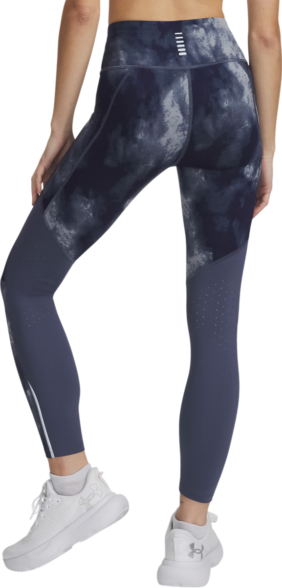 Legíny Under Armour Under Armour UA Launch Ankle Print Tights Navy | 1369772-044, 1