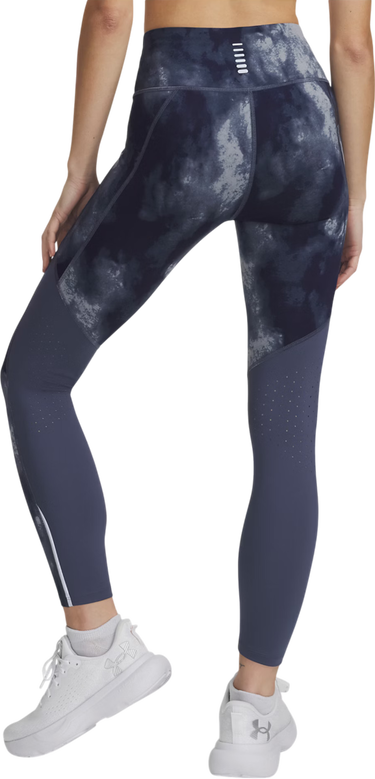 Legíny Under Armour Under Armour UA Launch Ankle Print Tights Navy | 1369772-044, 1