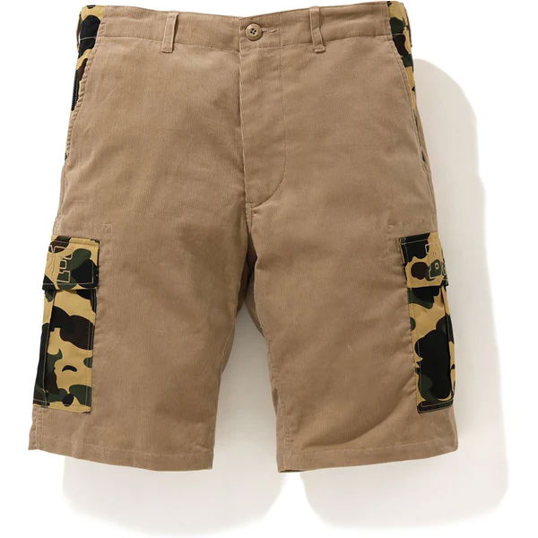 1st Camo Corduroy Wide 6pocket Shorts