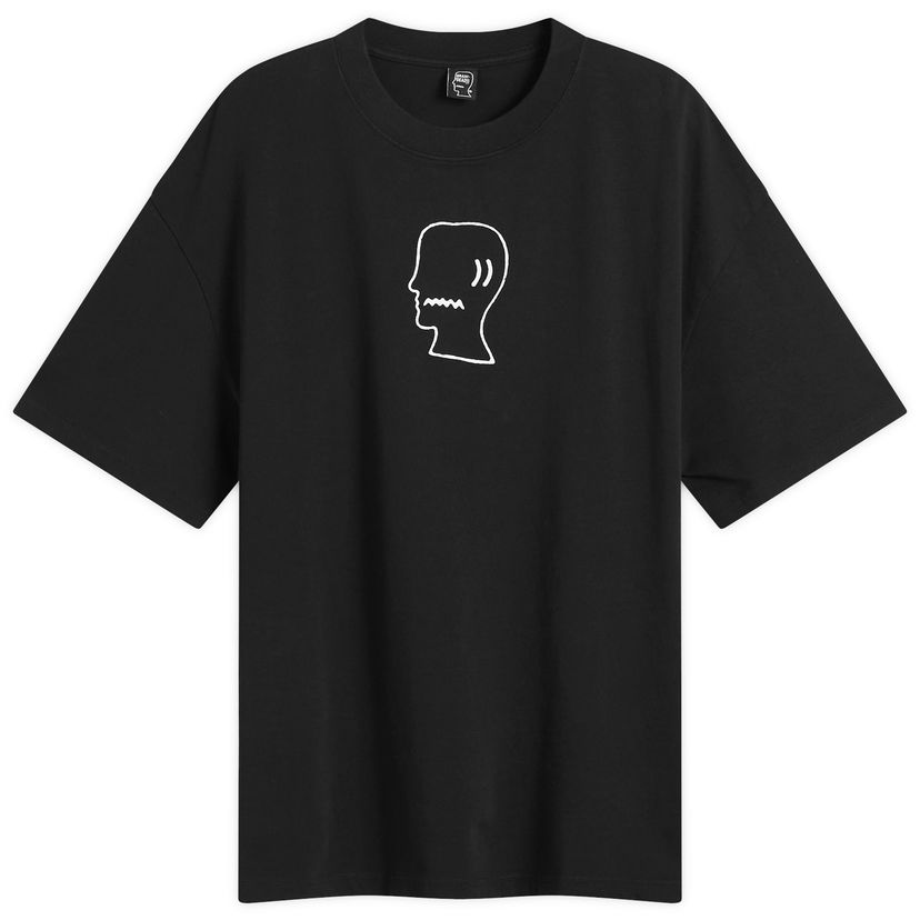 Tričko Brain Dead Brain Dead Logo Head T-Shirt, Size Large Čierna | BDF24T000045-BLK
