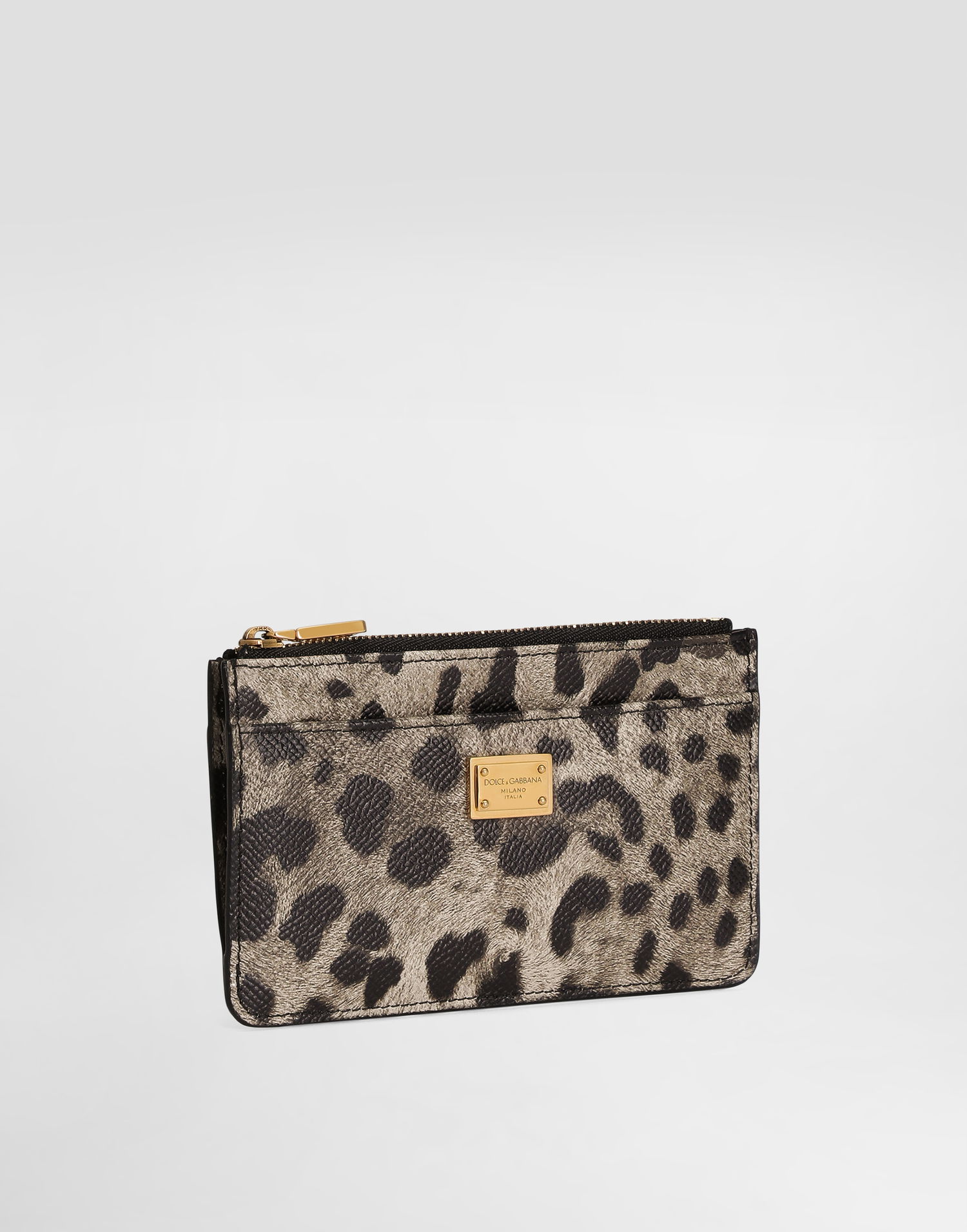 Peňaženka Dolce & Gabbana Leopard-print Dauphine Calfskin Card Holder Rôznofarebný | BI1261AX566HY13M, 1