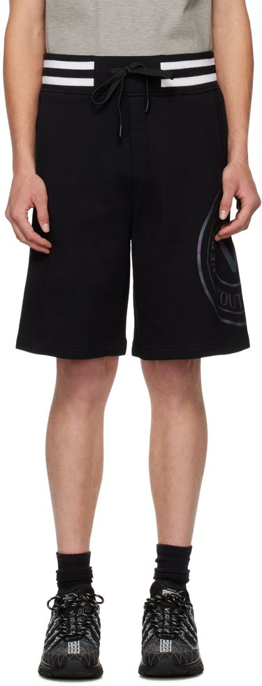 Šortky Versace V-Emblem Shorts Čierna | E73GADG01 ECF00G, 0