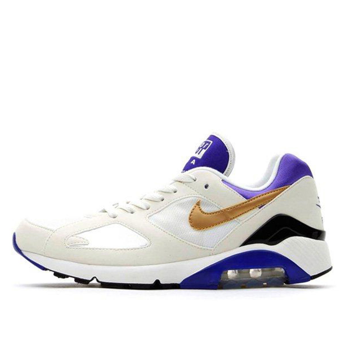 Tenisky a topánky Nike Air Max 180 OG QS Bright Concord / Olympic (Summit White Metallic Gold) - US 10.5 Biela | 626960-175, 0