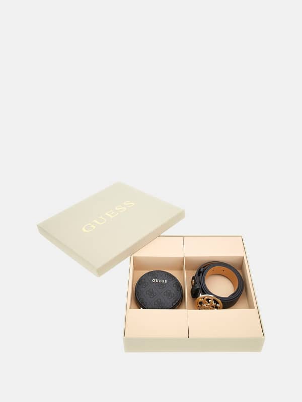 Gadget GUESS 4G Logo Box Set Čierna | GFBOXWP4101, 0