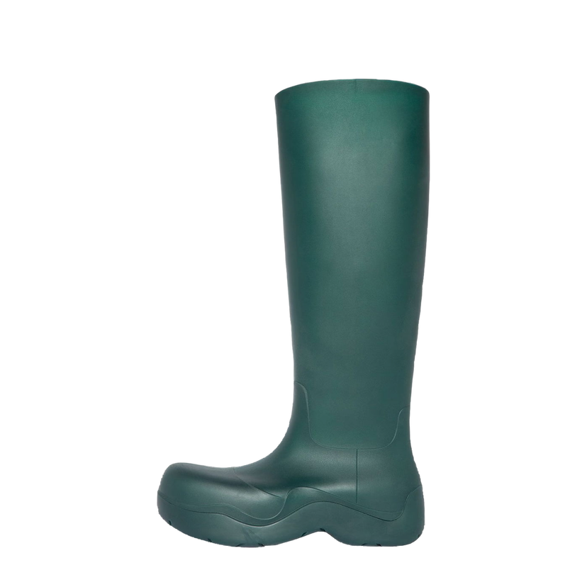Tenisky a topánky Bottega Veneta Long Rubber Boots Zelené | 667068V00P04615