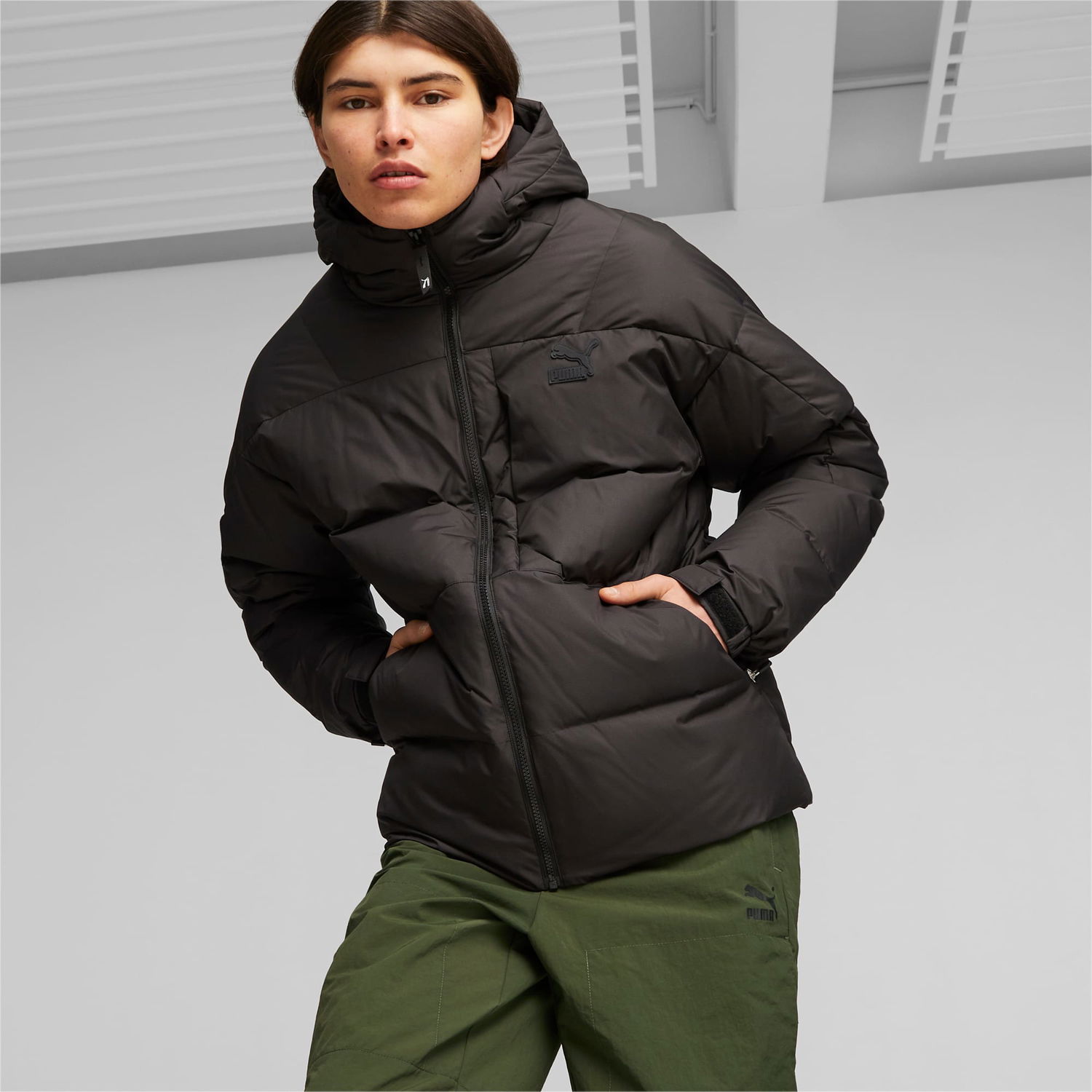 Bunda Puma Daunenjacke Herren Čierna | 621674_01, 1
