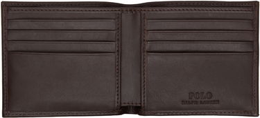Peňaženka Polo by Ralph Lauren Polo Ralph Lauren Polo Bear Leather Billfold Wallet Hnedá | 405964516001, 2