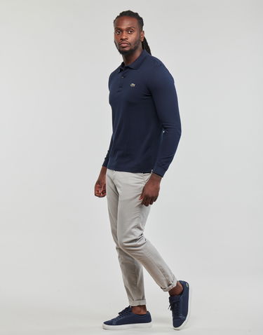 Polo tričko Lacoste Original L.12.12 Slim Fit Long Sleeve Polo Navy | PH4013-166, 2