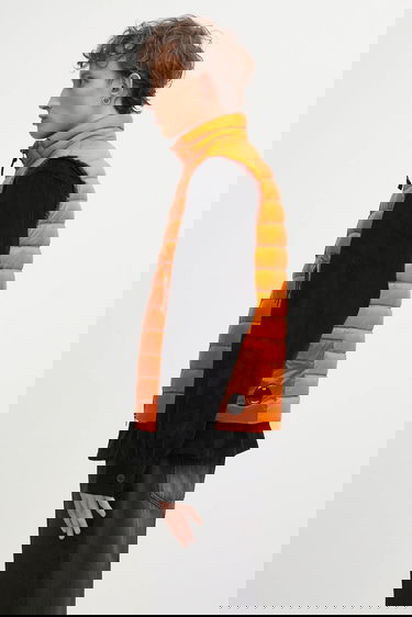 Vesta C.P. Company Transitional Down Puffer Vest Oranžová | 19CMVE703A110416A, 1