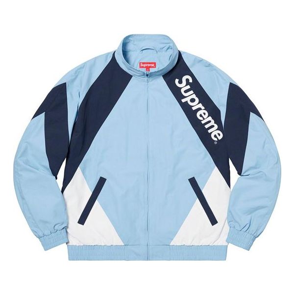 Vetrovka Supreme Paneled Track Jacket Modrá | SUP-SS20-076