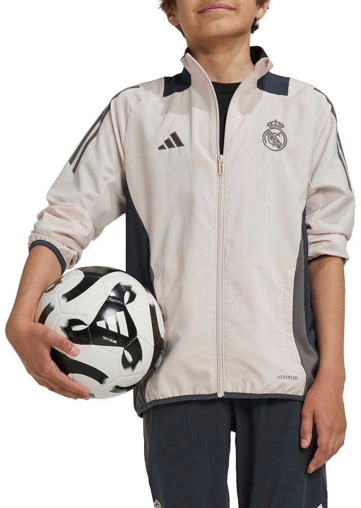 Súprava adidas Originals Real Madrid Pre-Match Woven Jacket Béžová | it5128, 1
