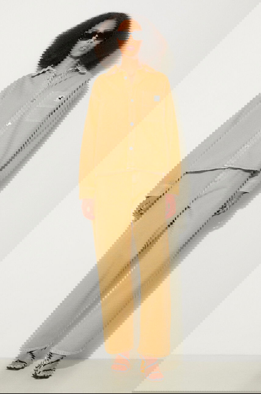 Bunda Carhartt WIP Georgia Transitional Oversize Jacket Béžová | I033747.1YH4J, 1