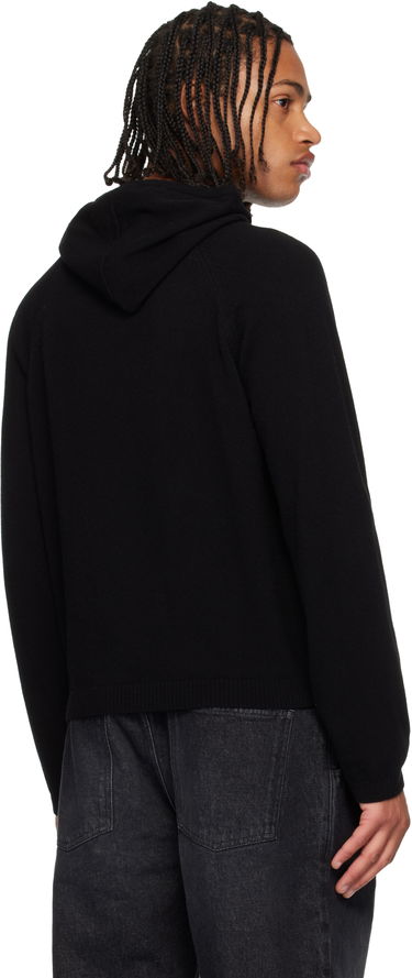 Mikina OUR LEGACY OUR LEGACY Knitted Hoodie Čierna | M4253KBC, 2