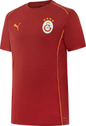 Galatasaray Istanbul Casual T-Shirt with Contrast Piping