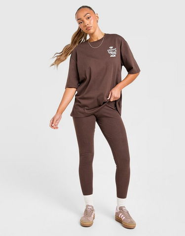 Tričko adidas Originals Coffee Club Graphic T-Shirt Hnedá | KV1587, 2