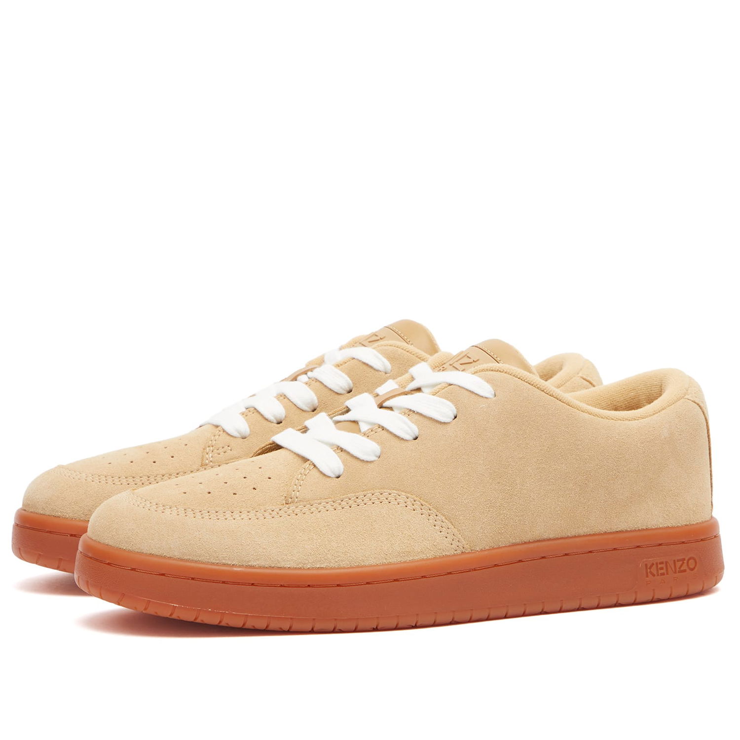 Tenisky a topánky KENZO Men's Dome Low Top Sneaker in Brown, Size EU 40 | END. Clothing Béžová | FD65SN061L56-14, 0