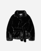 Fiona Faux Fur Belted Jacket