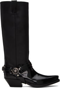 Versace Texano Knee-High Boots