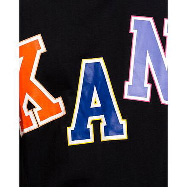 Tričko Karl Kani Woven Signature Multicolor Logo Tee Čierna | KK6069140, 1