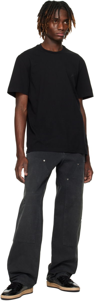 Tričko Golden Goose Small Star Chest Logo Tee Čierna | GMP01220-P000593-90100, 3