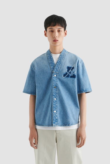 Košeľa AXEL ARIGATO Coach Shirt Modrá | A2187001, 2