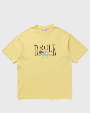 Tričko Drôle de Monsieur Drôle de Monsieur Le Tennis Court T-Shirt XXL Žltá | G-TS246-CO002-LYL, 0