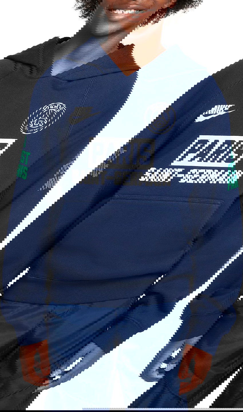 Mikina Nike Nike PSG Air GX Hoodie Navy | fq3472-410, 0