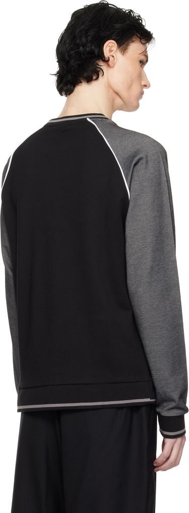 Mikina BOSS Raglan Sleeve Sweatshirt Čierna | 50535836, 2