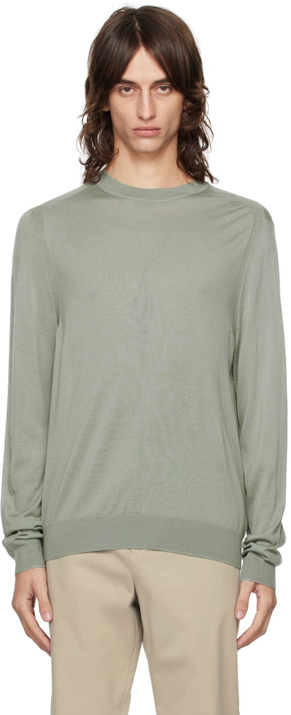 Sveter Paul Smith Paul Smith Crewneck Sweater Zelené | M1R-562X-M02093-36, 0