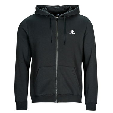 Mikina Converse GO-TO EMBROIDERED STAR CHEVRON FULL-ZIP HOODIE Čierna | 10024511-A01, 0