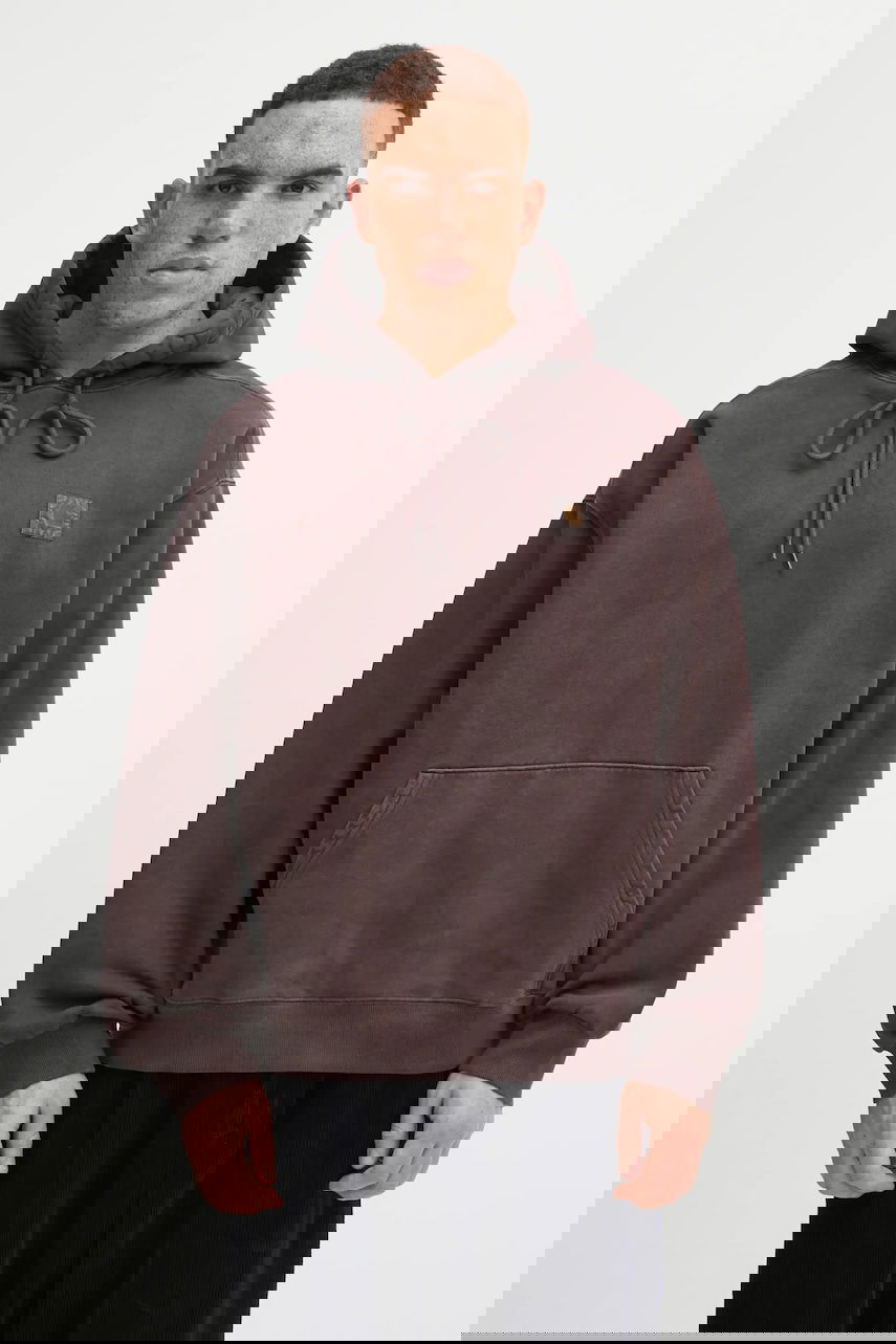 Mikina Carhartt WIP Hooded Vista Sweat Sweatshirt Hnedá | I029523.33HGD, 0