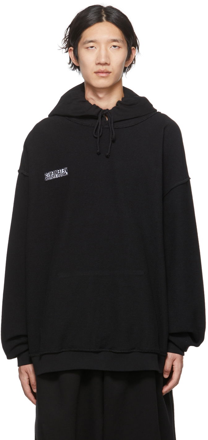 Inside Out Black Hoodie