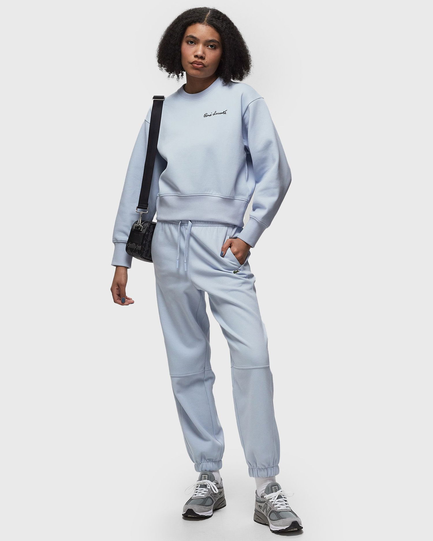Tepláky Lacoste PIQUÉ SWEATPANTS Modrá | XF7256-J2G, 1