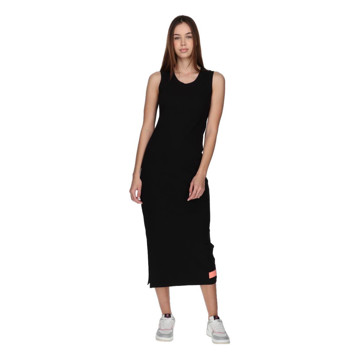 Šaty Champion Simple Sleeveless Midi Dress Čierna | 117621-KK001, 0